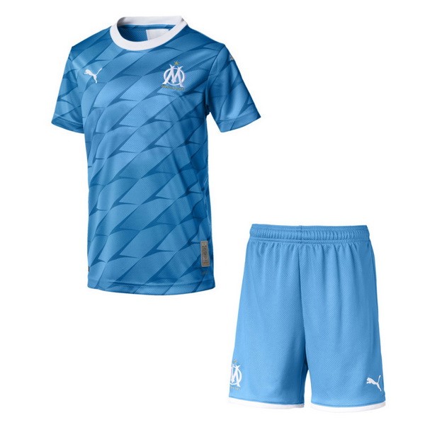 Camiseta Marsella Segunda equipo Niños 2019-20 Azul
